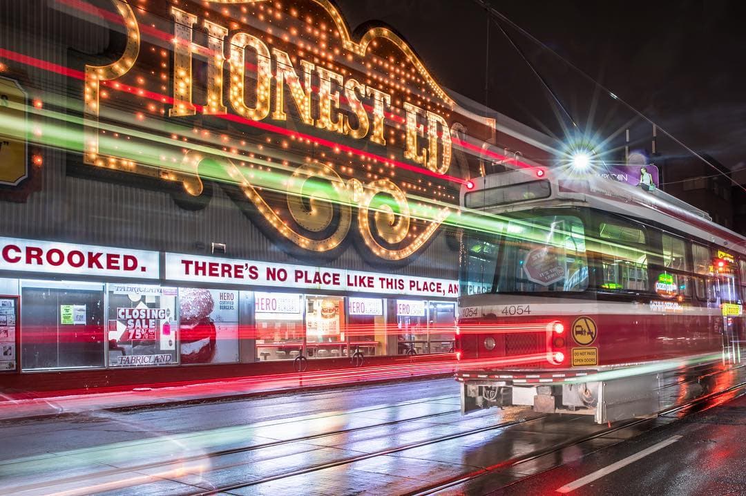 Honest Ed's, before the lights went out