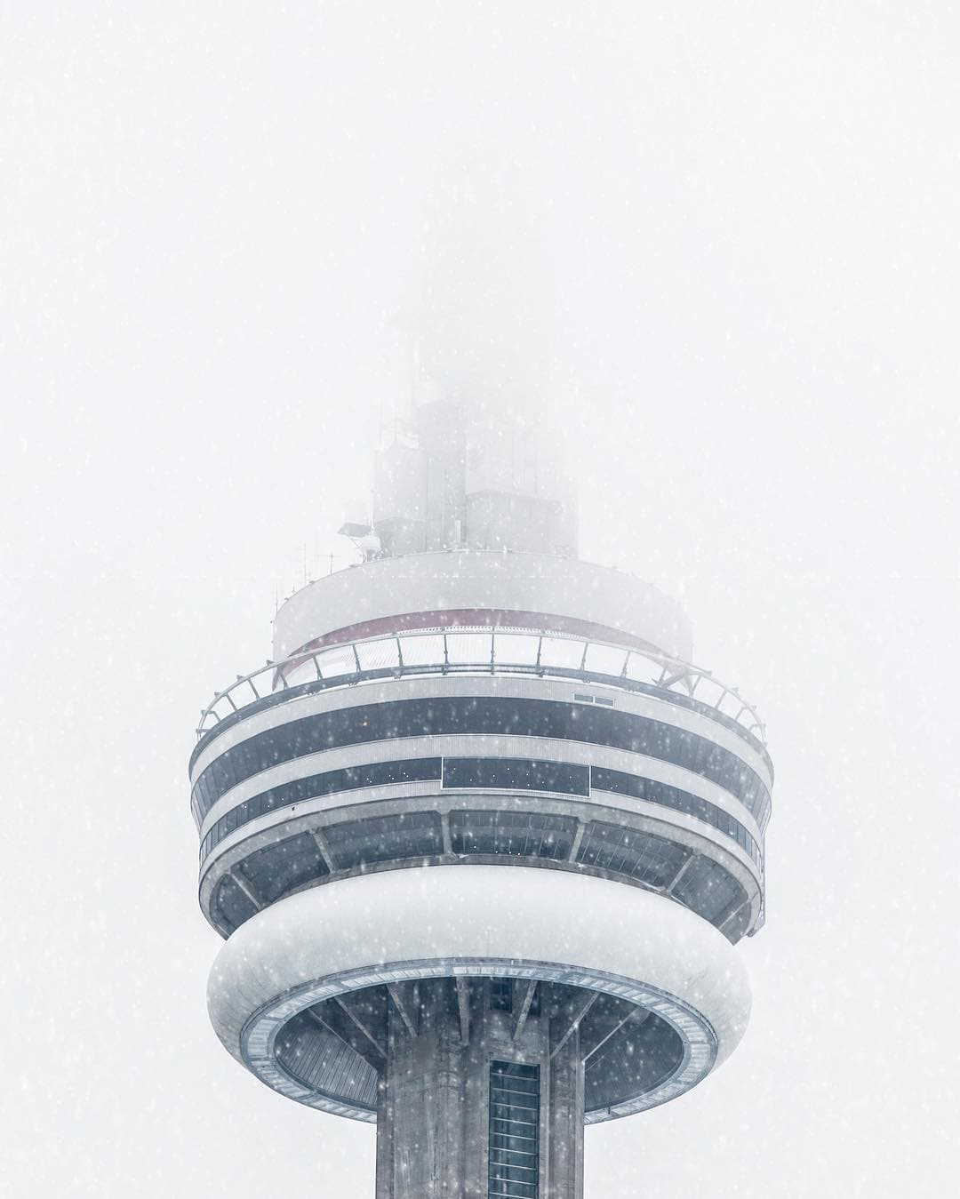 The tower above the fog