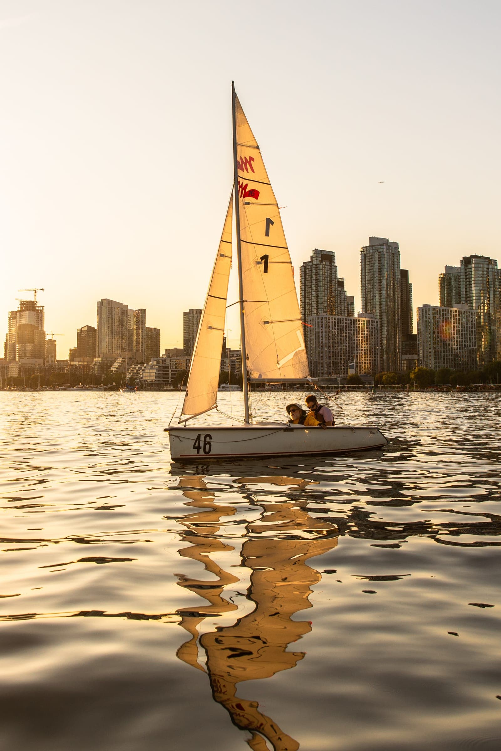 Sailboat, last light