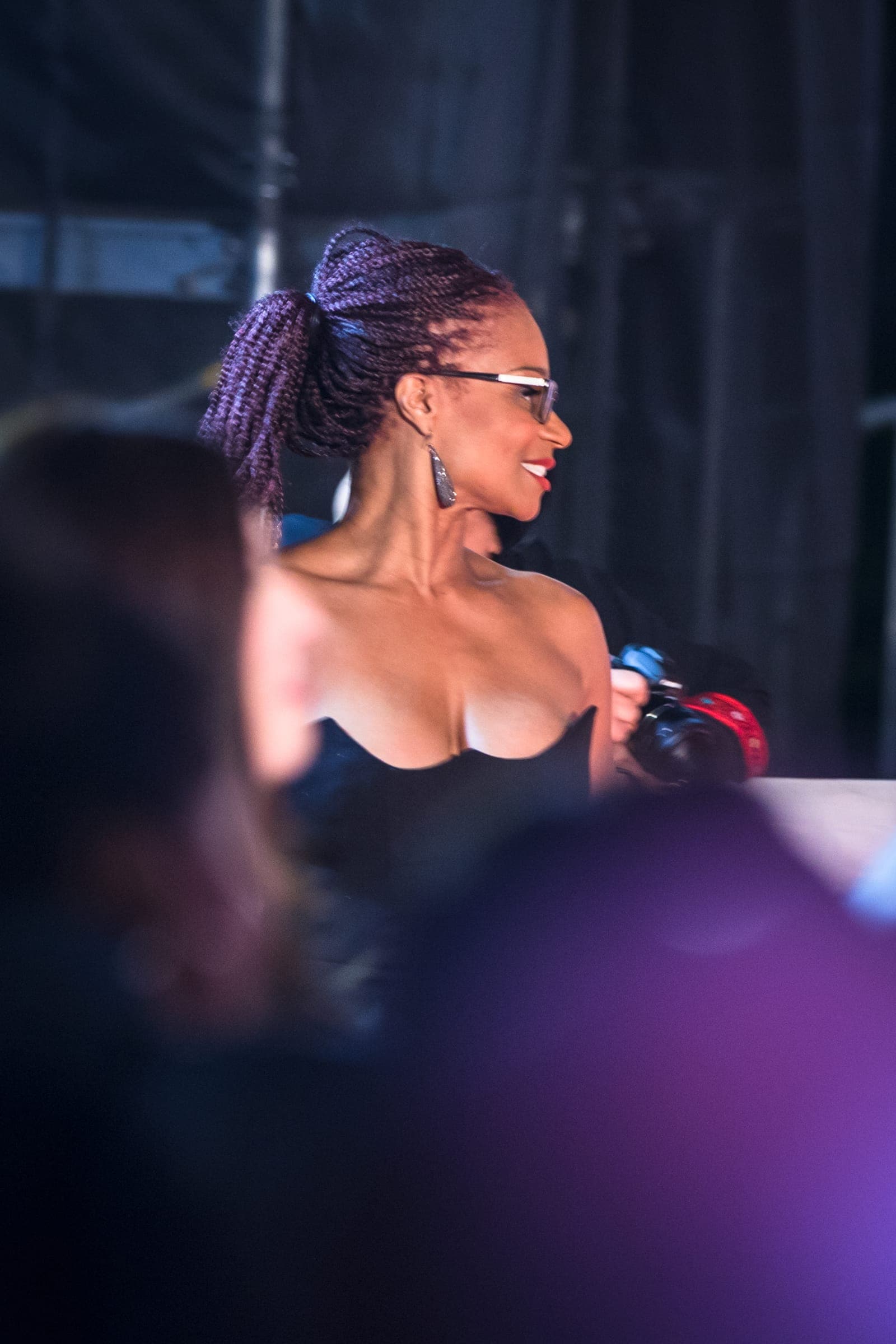 Fashion night, runway