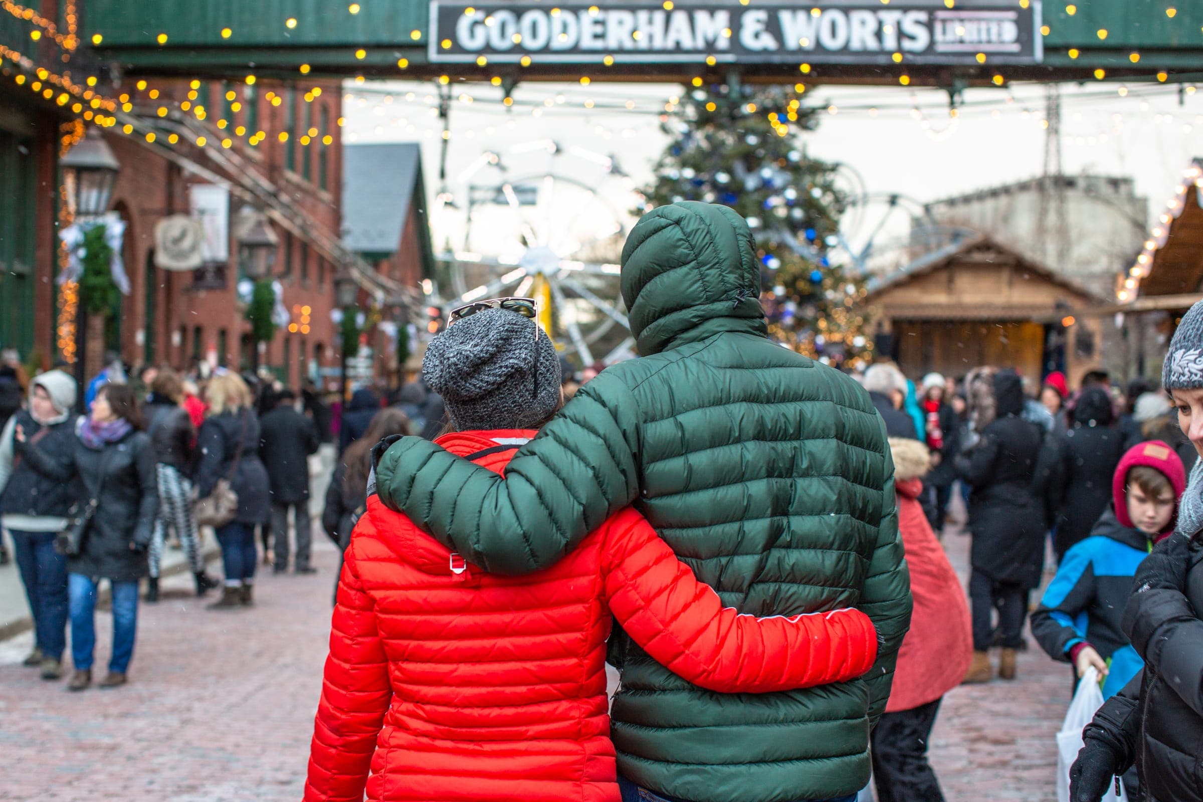 Christmas market, Distillery District